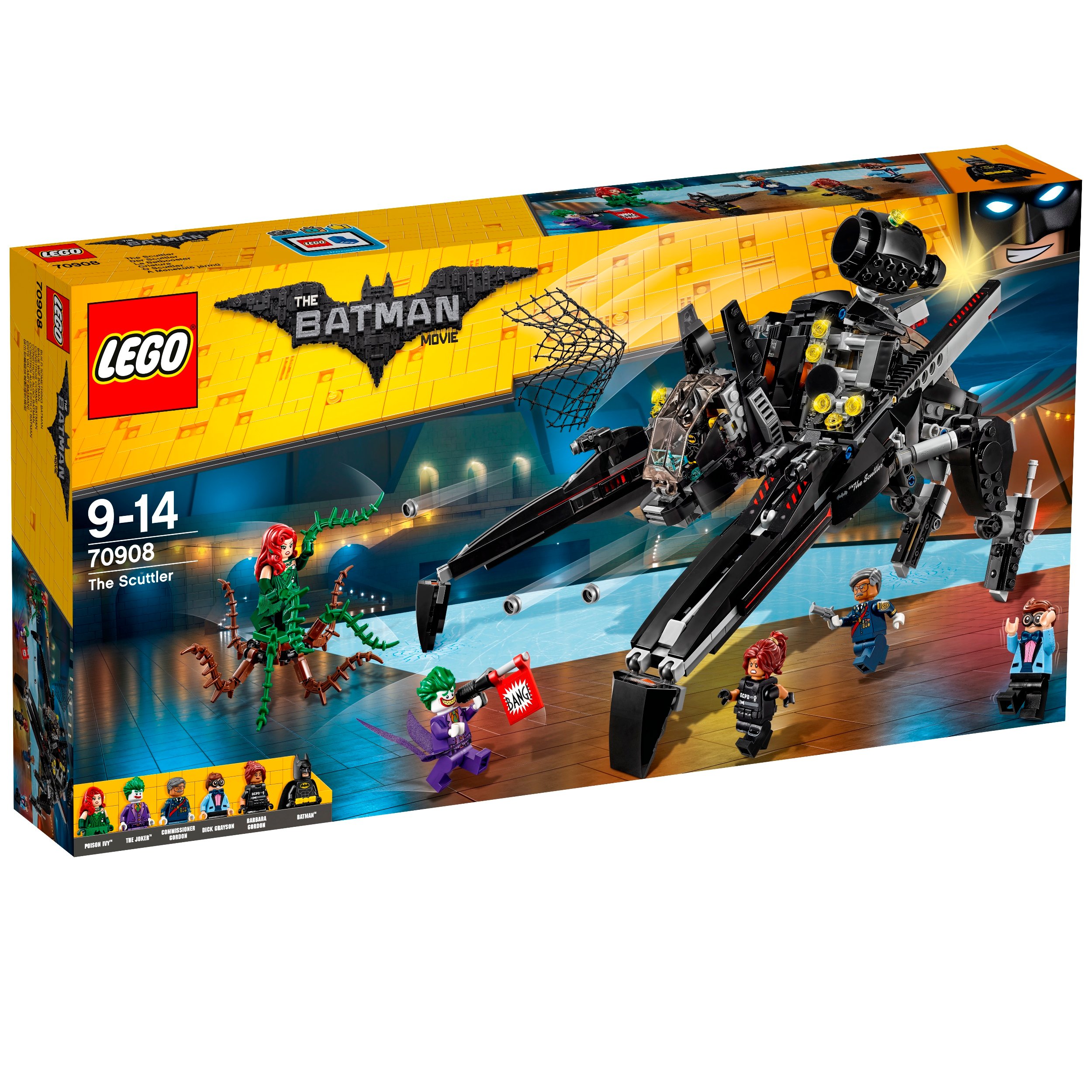 klocki LEGO DC Batman Movie 70908 Pojazd Kroczący Joker Ivy Gotham zestaw