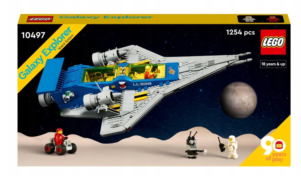 LEGO ICONS 10497 Galaktyczny odkrywca Kosmici Robot Kosmos Spaceman