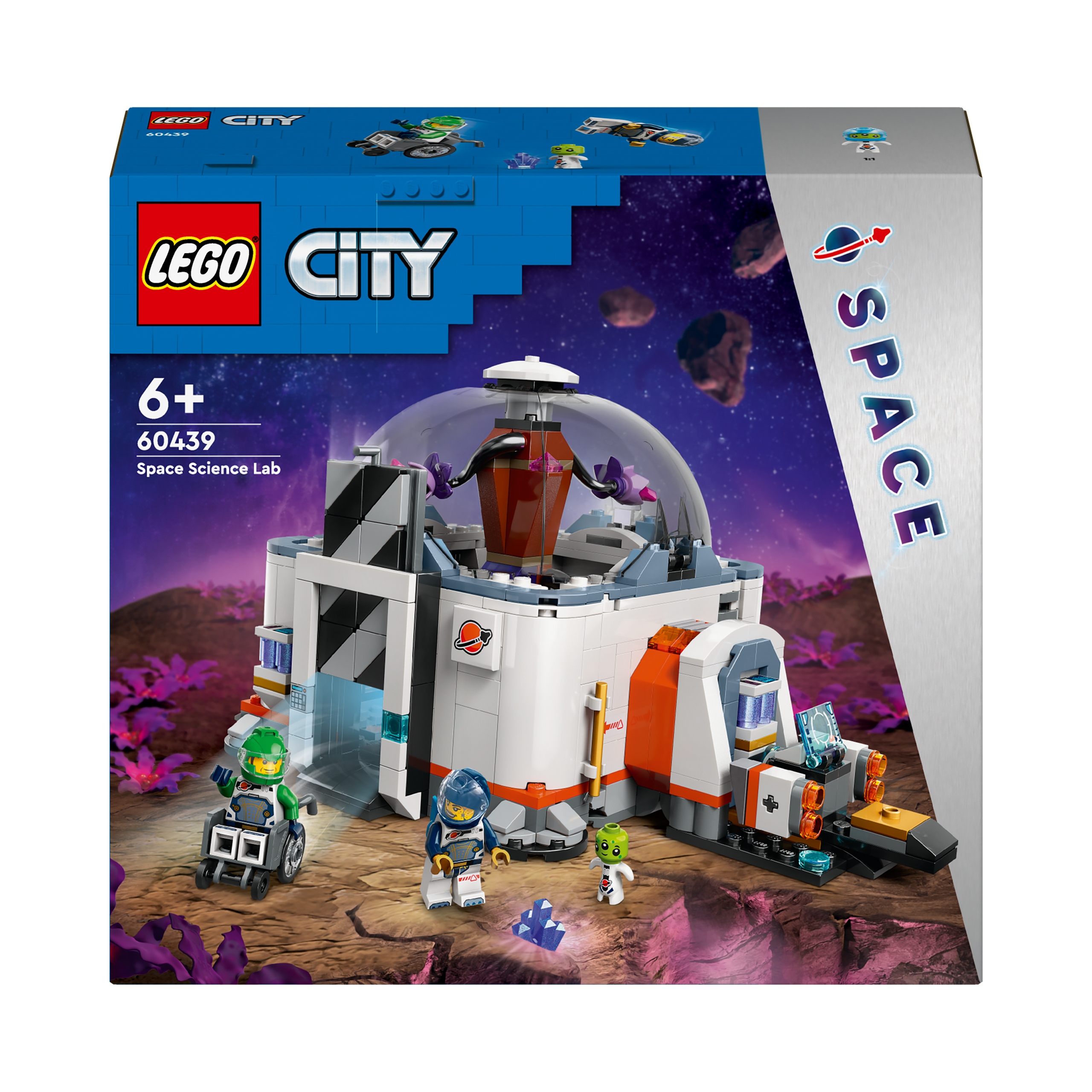 LEGO City 60439 Kosmiczne laboratorium naukowe Stacja kosmiczna Spaceman