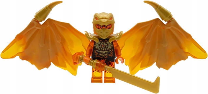 LEGO Ninjago - figurka Cole Golden Dragon Smoczy klocki ninja go