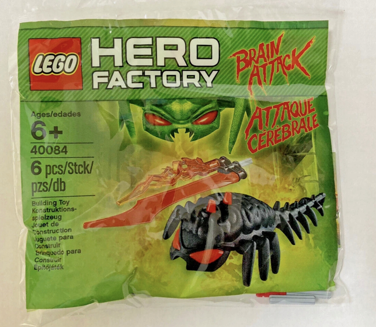 klocki LEGO polybag FIGURKA HERO FACTORY - BRAIN Attack lego 40084