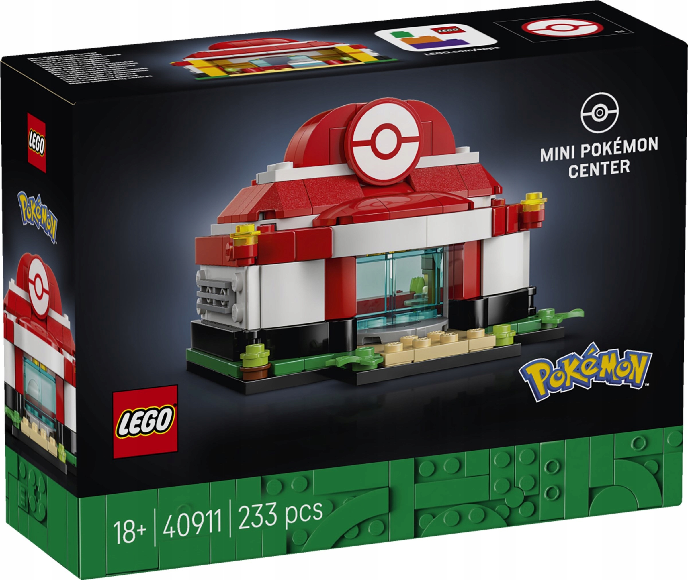 klocki LEGO Pokemon 40911 Małe Centrum Pokémonów