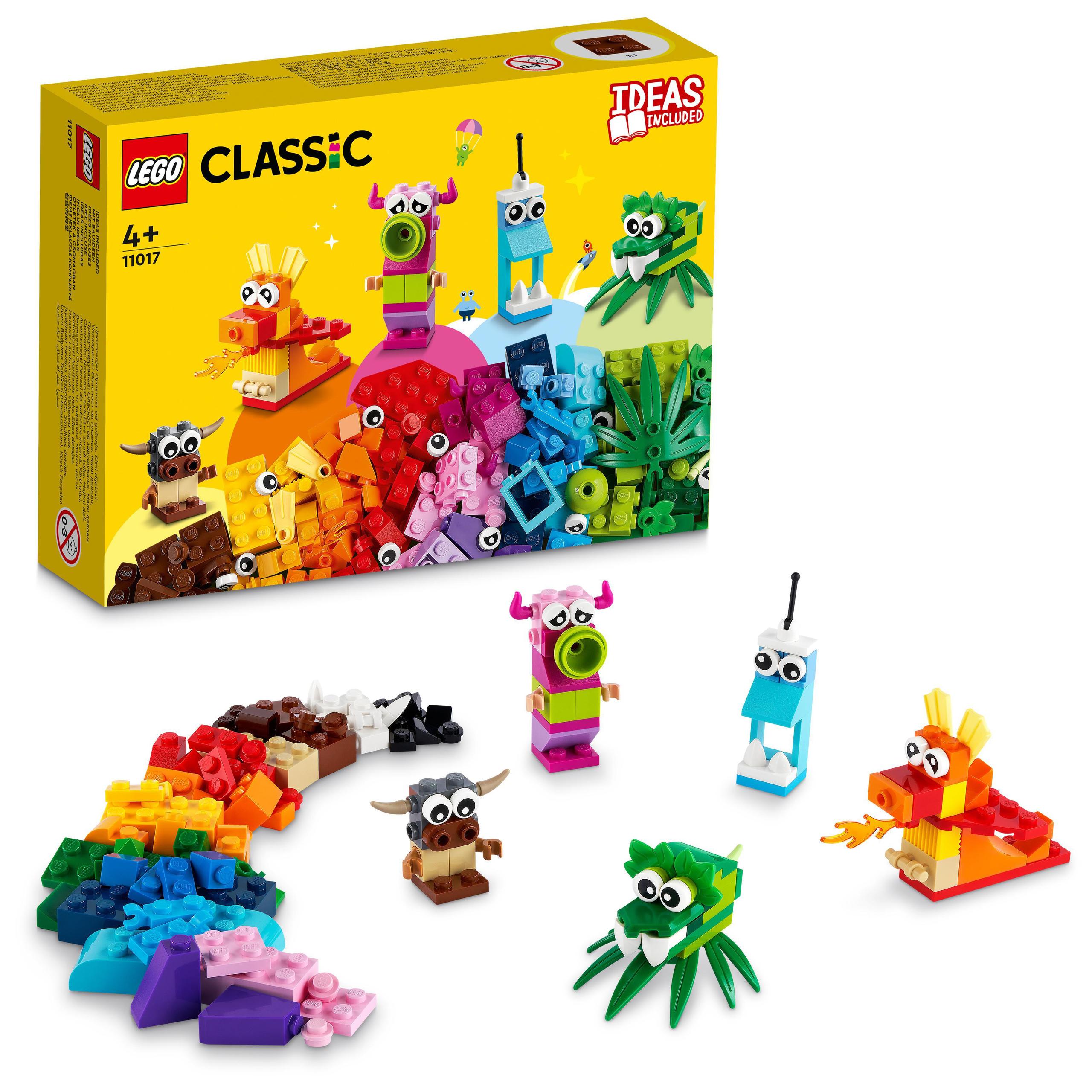 klocki LEGO Classic 11017 Kreatywne potwory