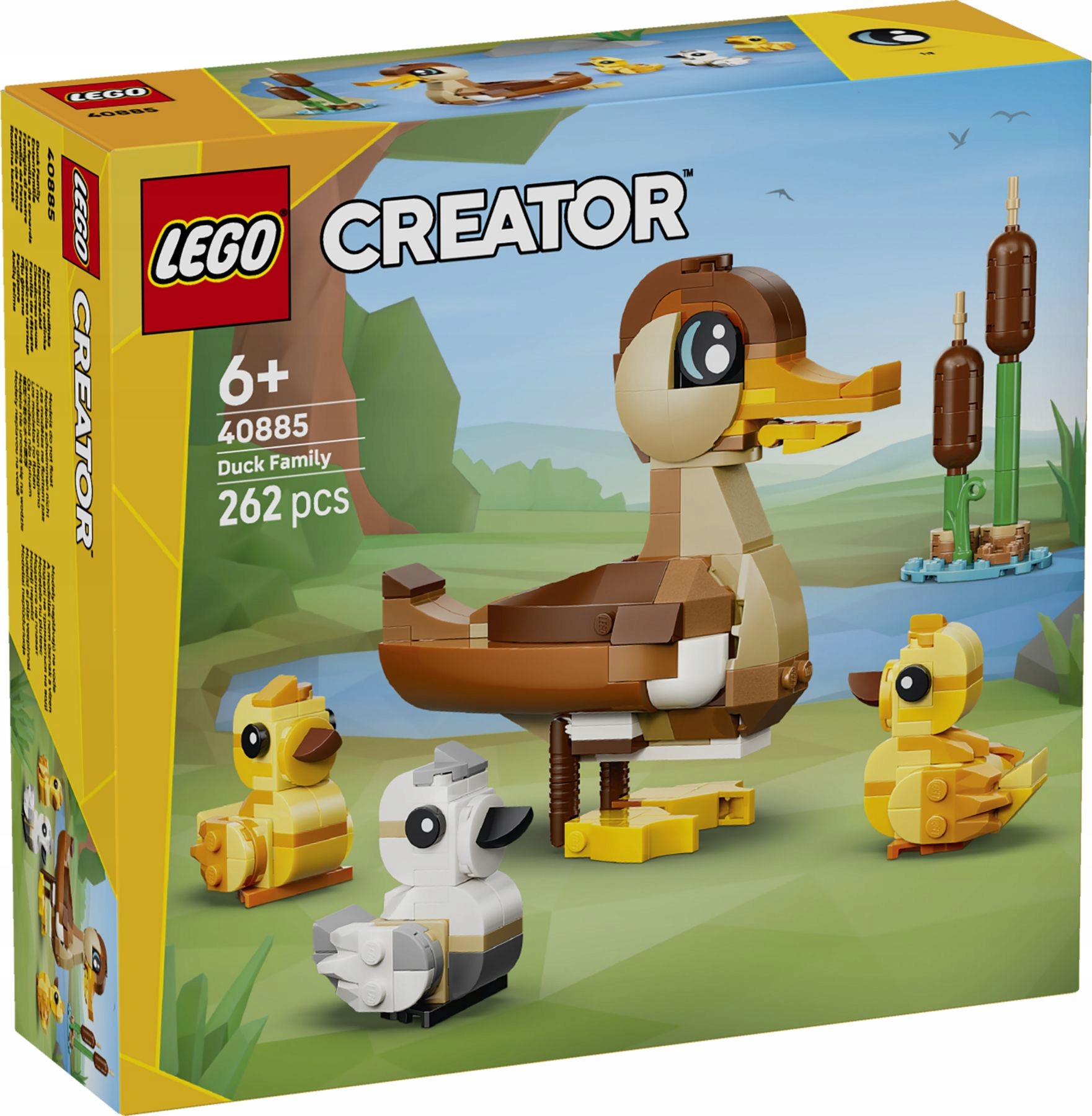 klocki LEGO Creator 40885 Rodzina kaczek kaczka kaczuszka