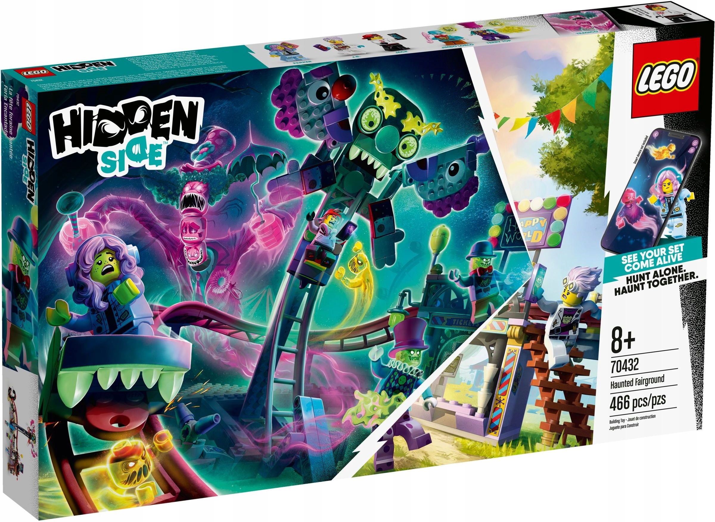 Lego Hidden Side Nawiedzony lunapark 70432 OPIS