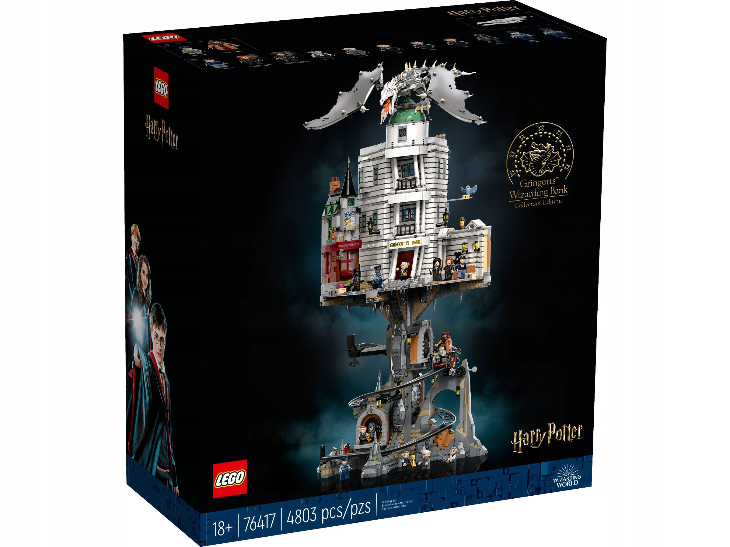 Klocki LEGO Harry Potter Bank Gringotta 76417 edycja kolekcjonerska