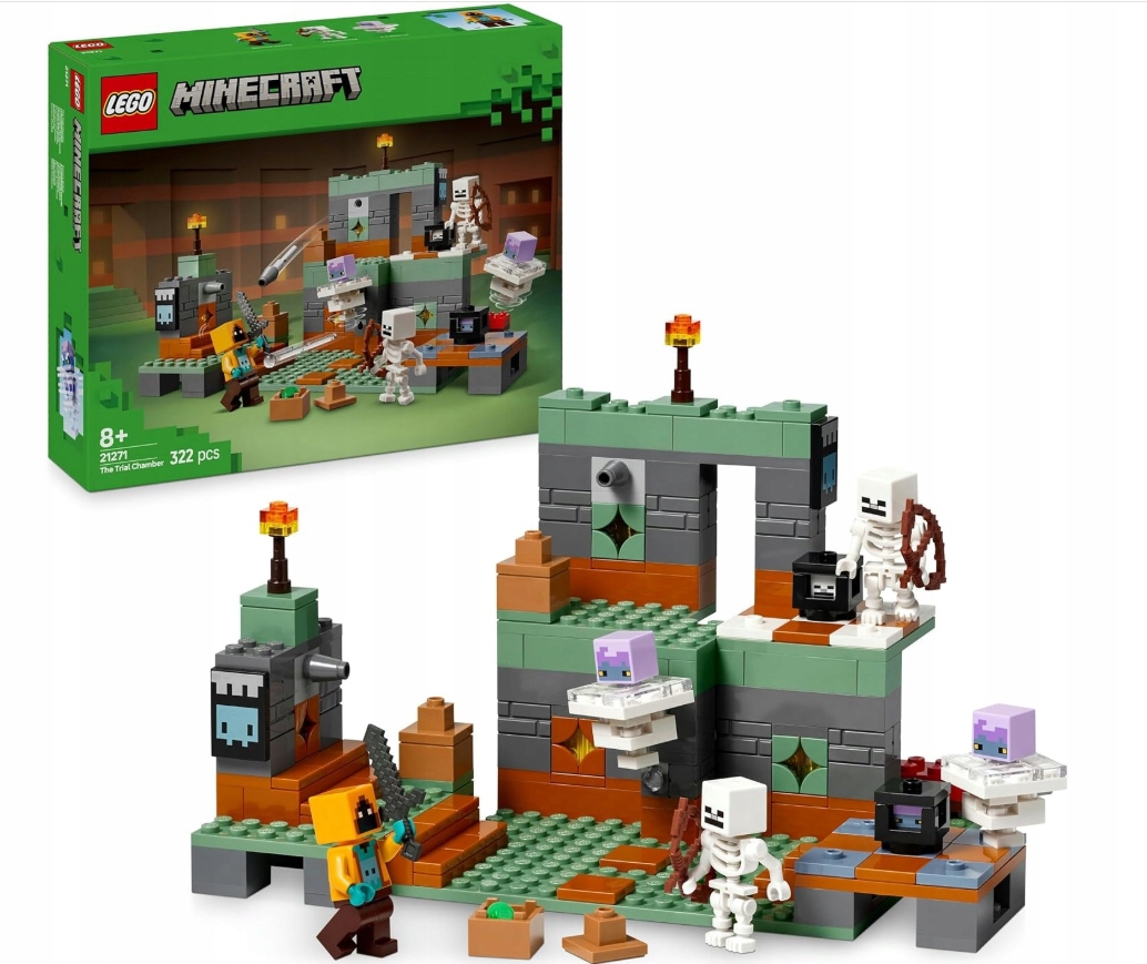 LEGO Minecraft 21271 Komnata prób KLOCKI PREZENT MAJKRAFT