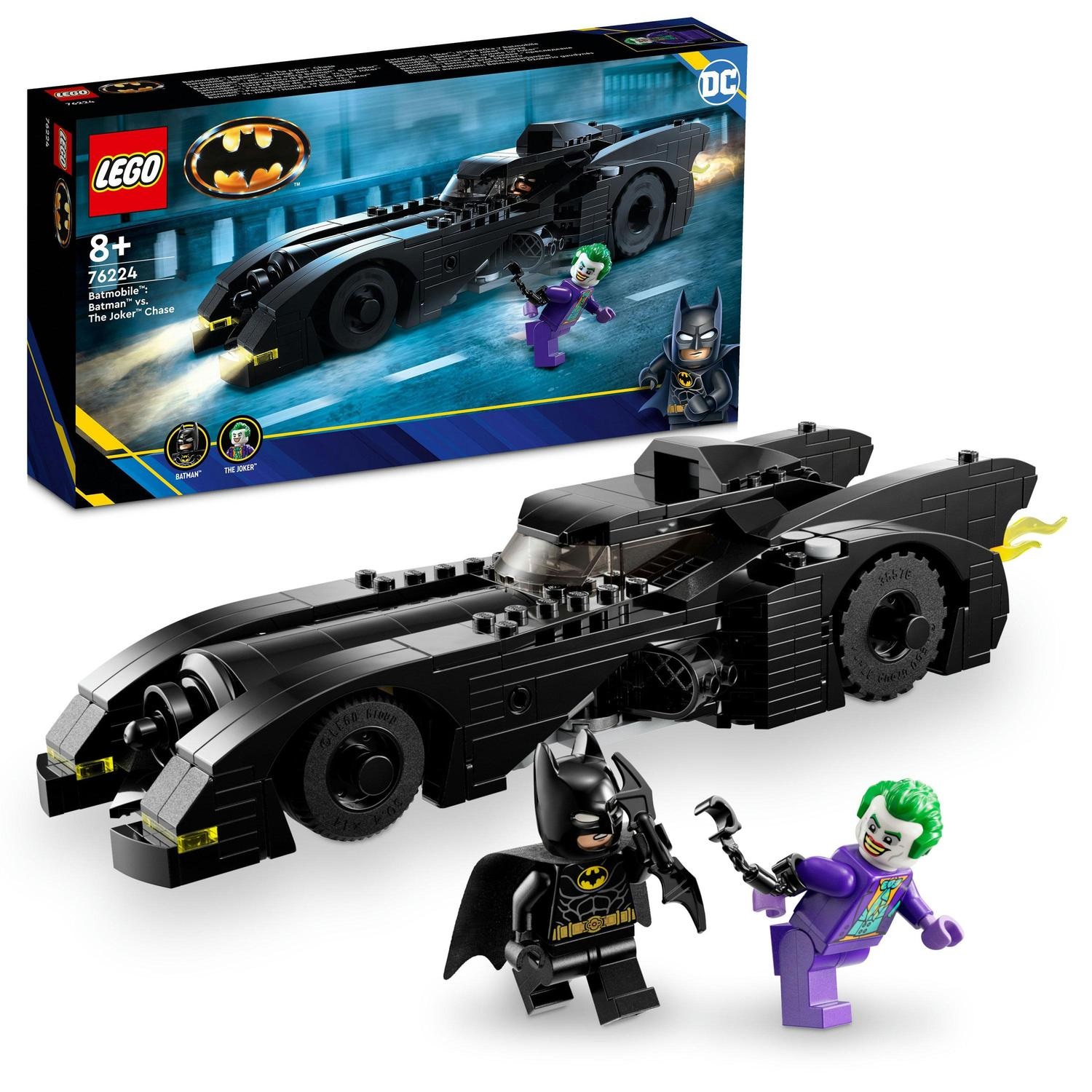 Zestaw klocków LEGO DC Batman Batmobil: Pościg Batmana za Jokerem 76224