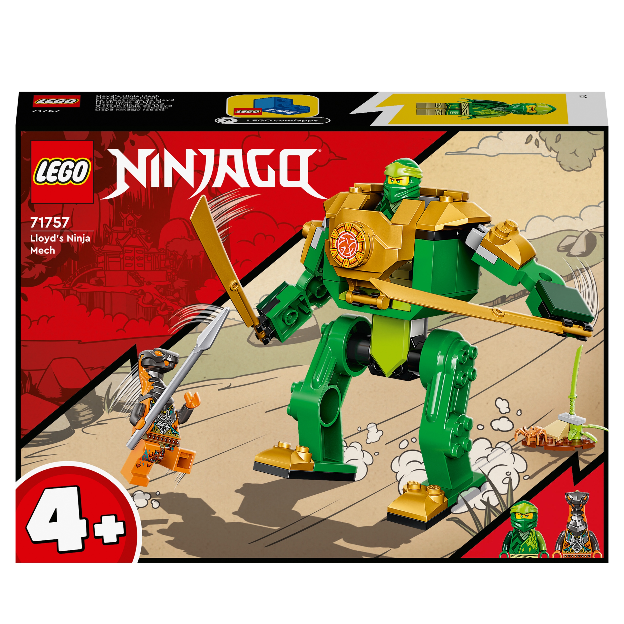 LEGO Ninjago 71757 Mech ninja Lloyda robot
