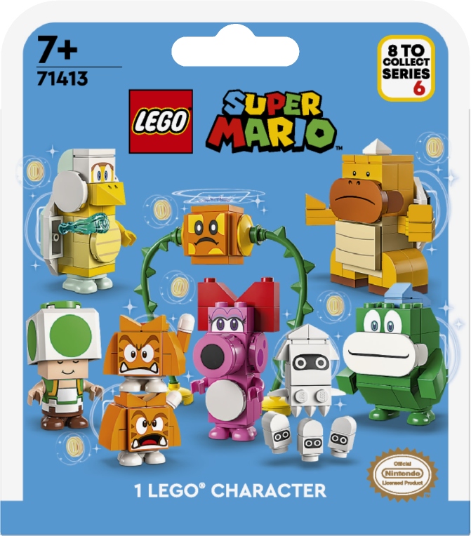 LEGO Super Mario 71413 Zestawy postaci seria 6 losowa figurka