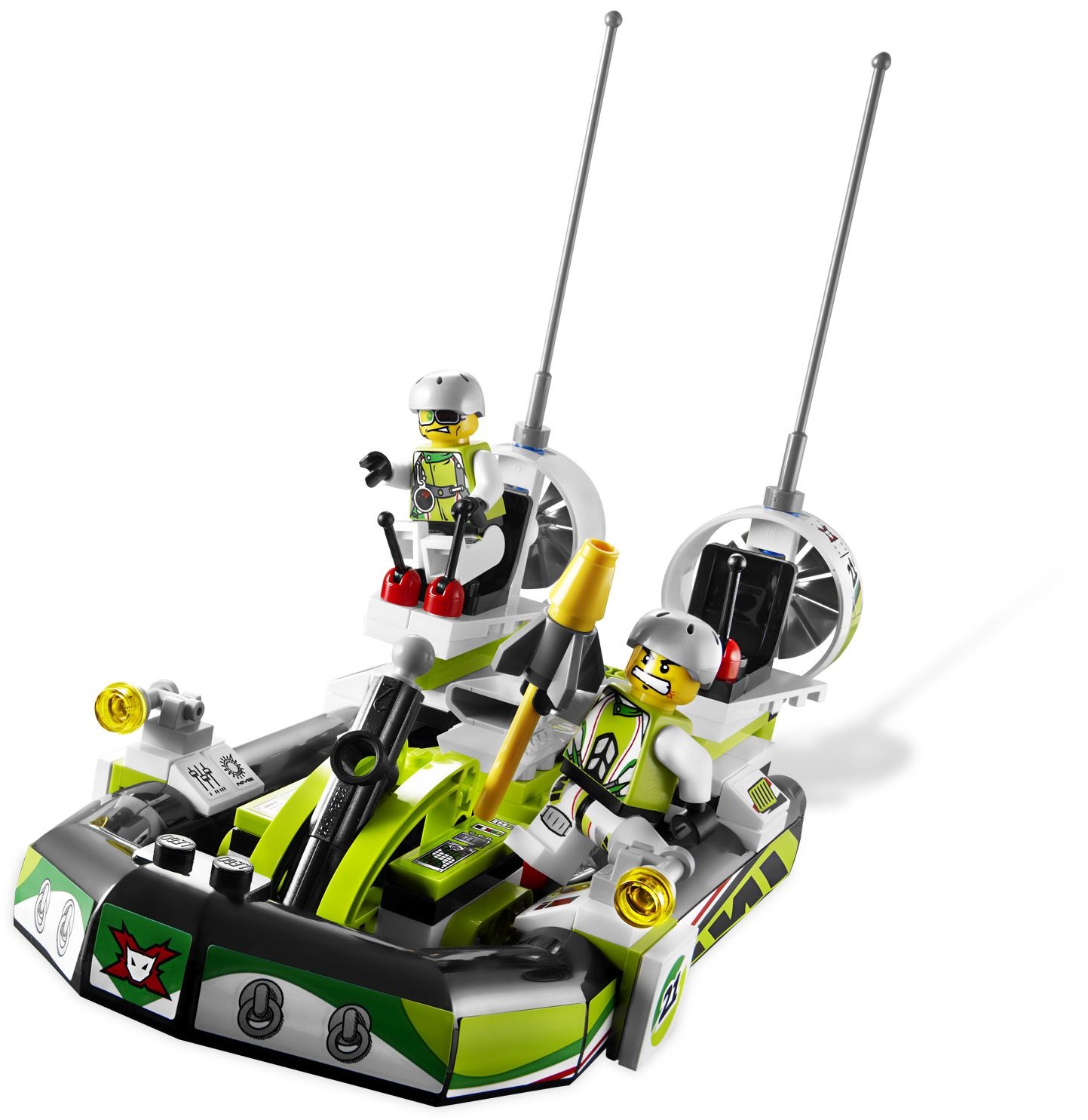 Zdjęcie galerii dla zestawu LEGO Racers 8899 Racers Krokodyle bagno Wyścig Poduszkowiec rzadki zestaw