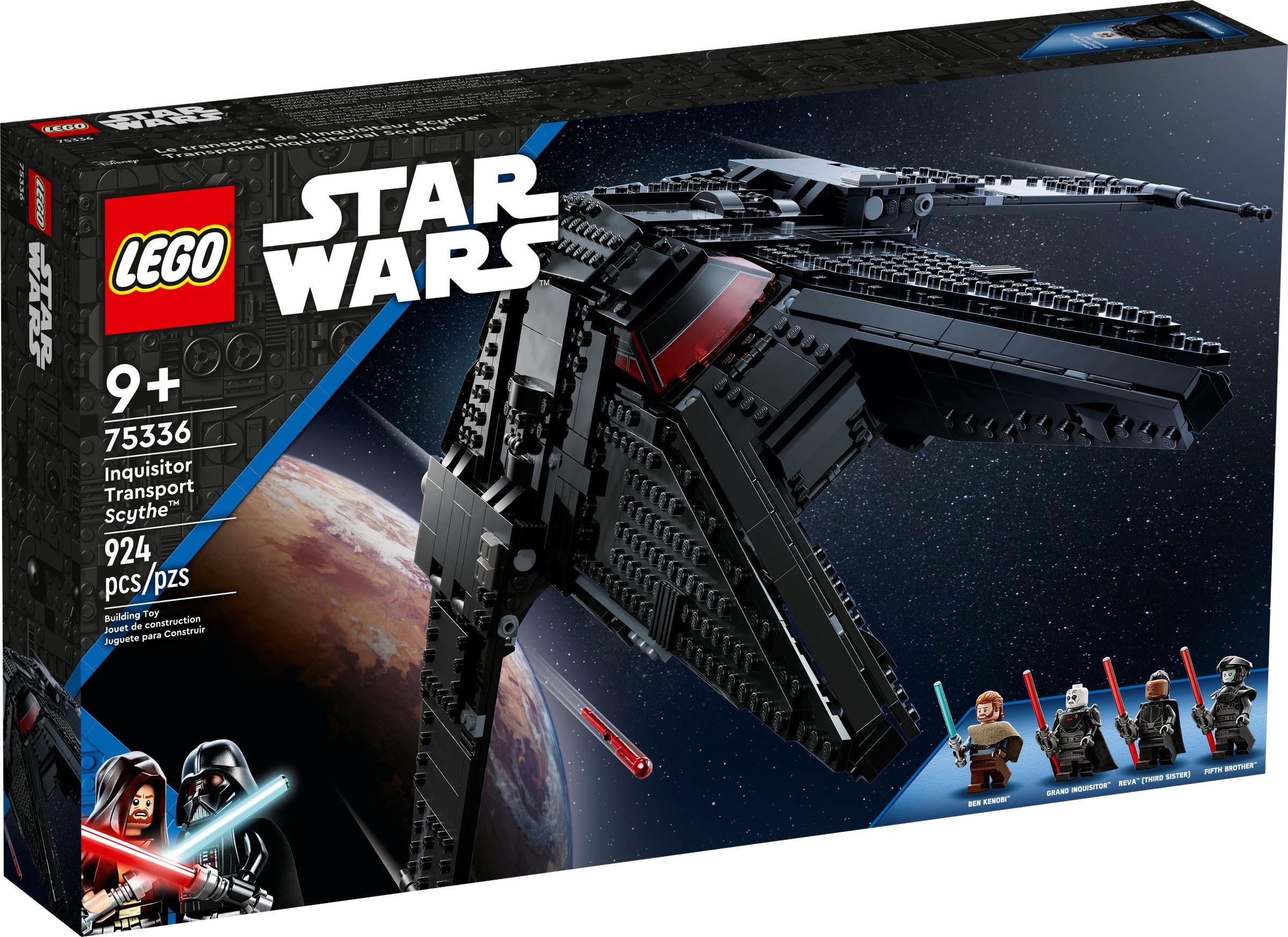 Zdjęcie galerii dla zestawu klocki LEGO Star Wars 75336 Transporter Inkwizytorów Scythe Statek