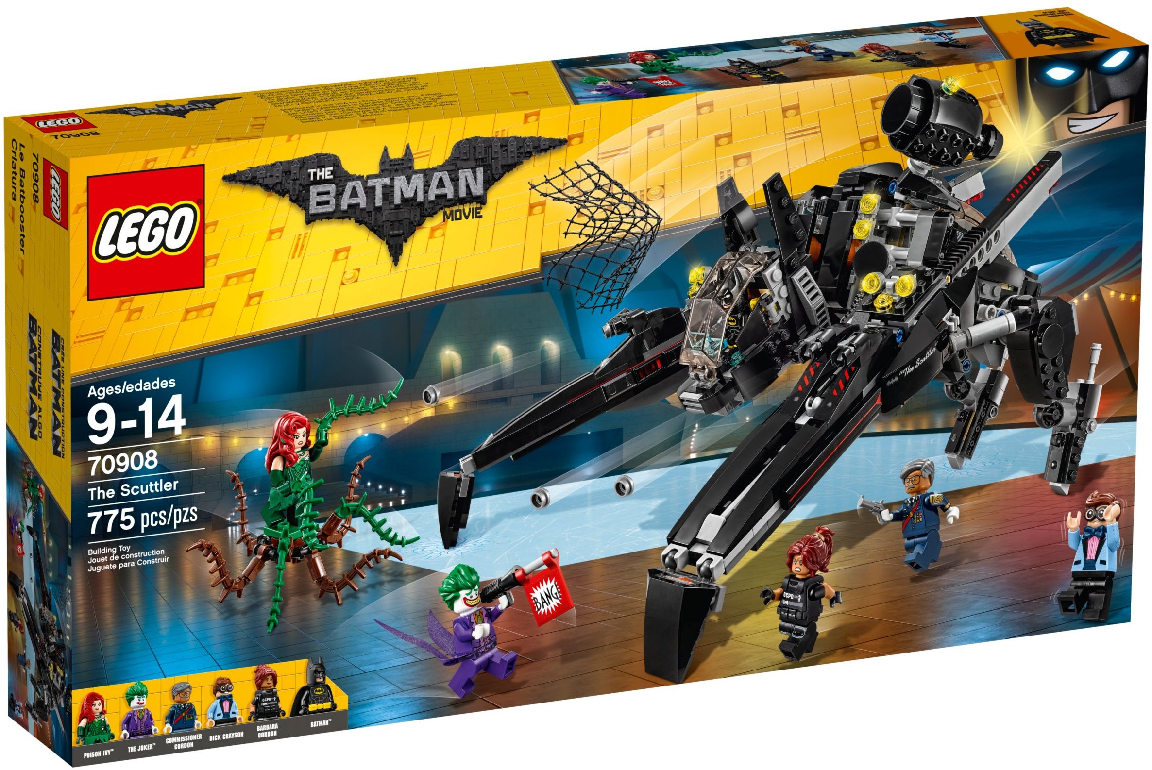 Zdjęcie galerii dla zestawu klocki LEGO DC Batman Movie 70908 Pojazd Kroczący Joker Ivy Gotham zestaw