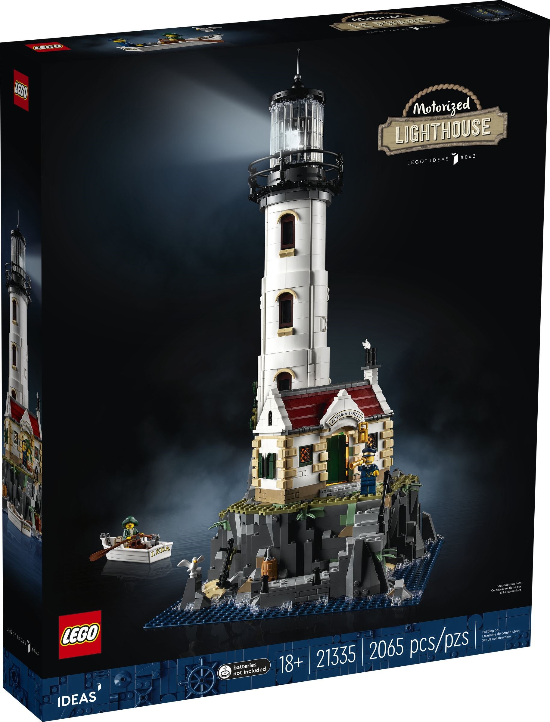 Zdjęcie galerii dla zestawu klocki LEGO Ideas 21335 Zmechanizowana latarnia morska