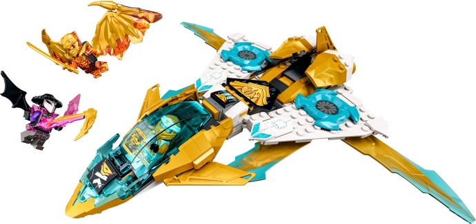 Zdjęcie galerii dla zestawu LEGO Ninjago Złoty Smoczy Kai ze skrzydłami Golden Dragon klocki ninja go