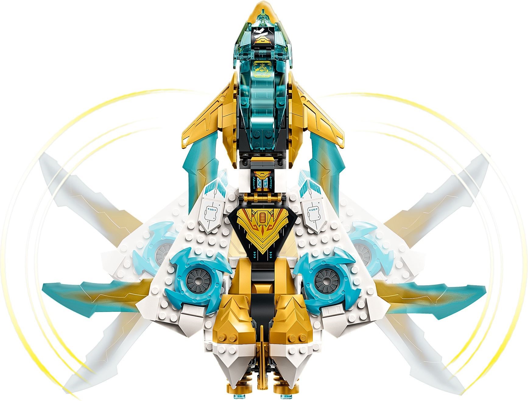 Zdjęcie galerii dla zestawu LEGO Ninjago Złoty Smoczy Kai ze skrzydłami Golden Dragon klocki ninja go