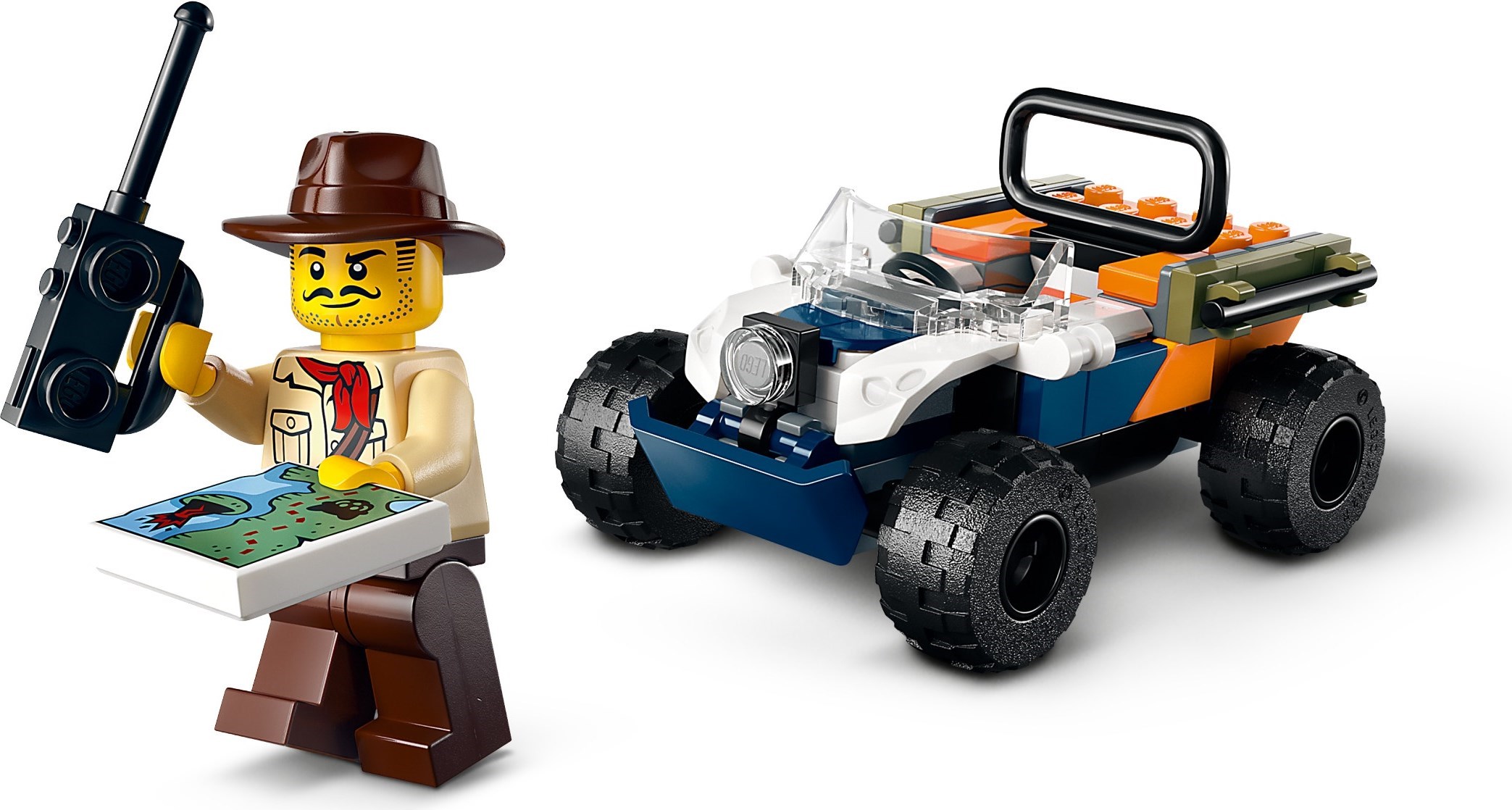 Zdjęcie galerii dla zestawu LEGO CITY 60424 QUAD BADACZA DŻUNGLI Z PANDĄ CZERWONĄ Thunder