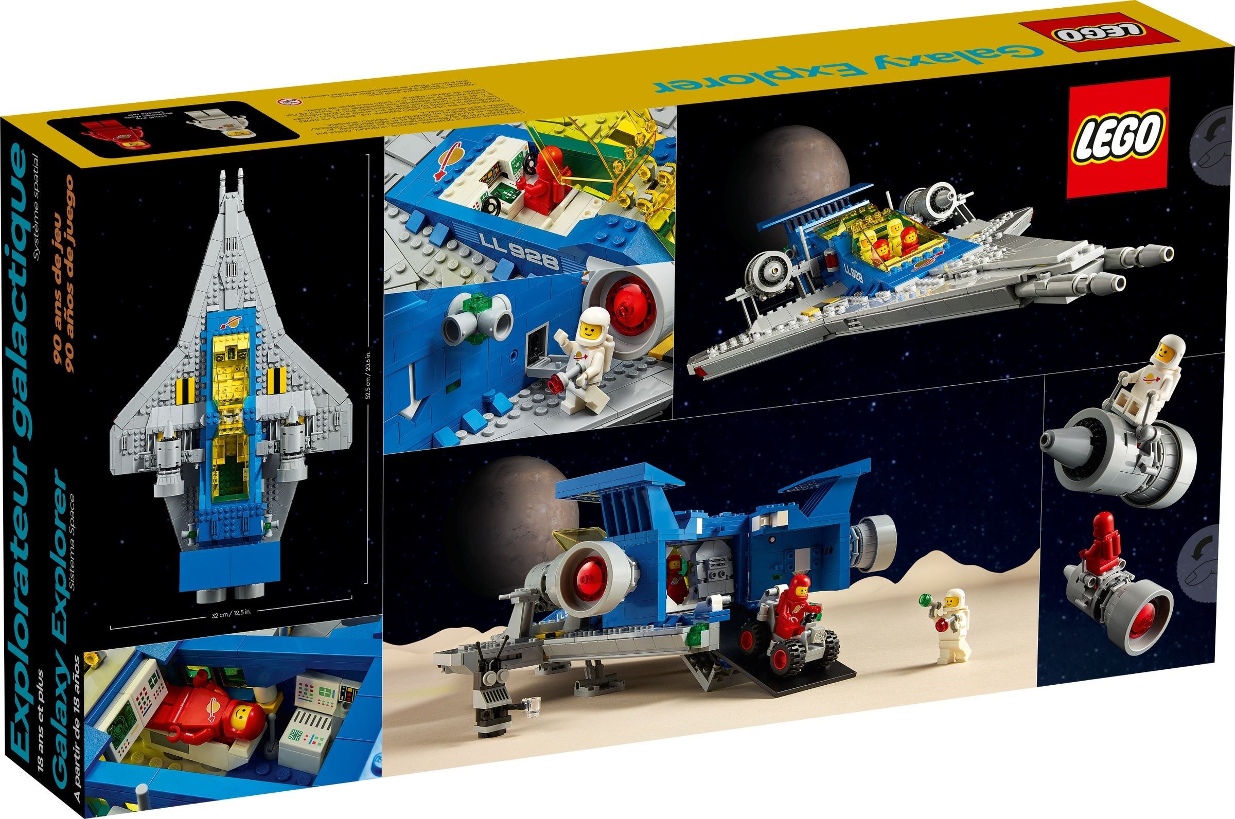 Zdjęcie galerii dla zestawu LEGO ICONS 10497 Galaktyczny odkrywca Kosmici Robot Kosmos Spaceman