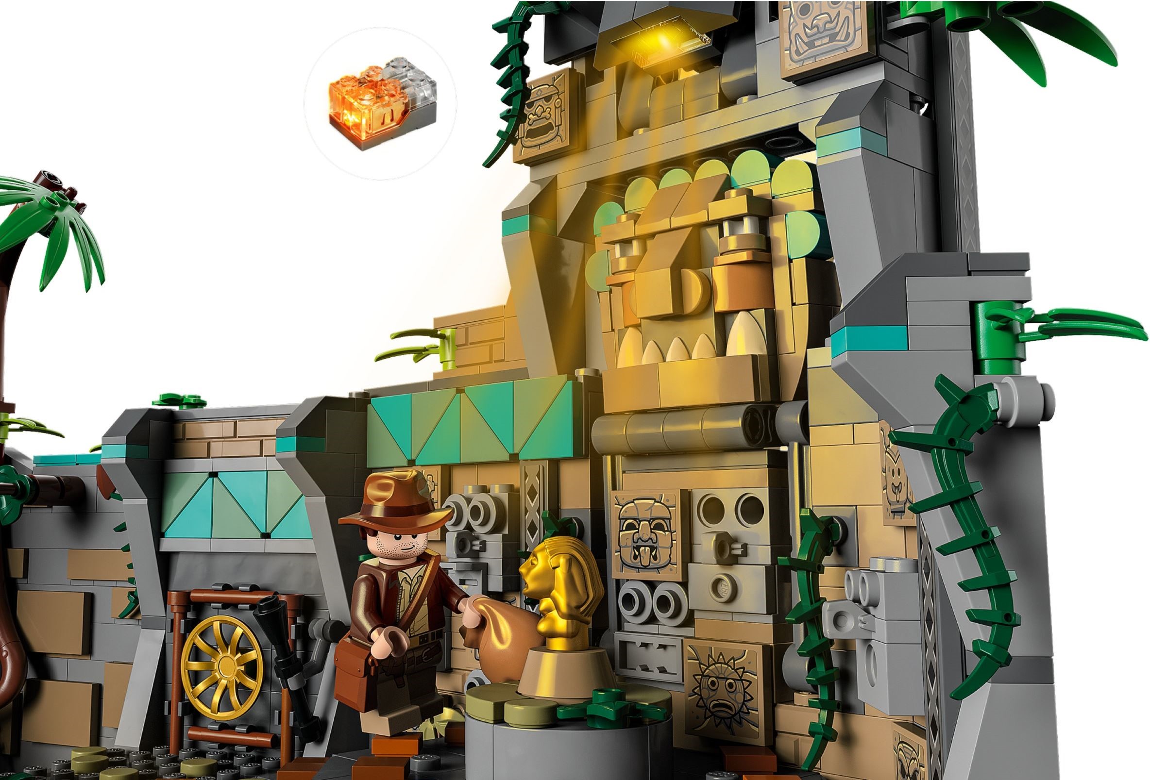 Zdjęcie galerii dla zestawu klocki LEGO Indiana Jones 77015 Świątynia złotego posążka Poszukiwacze