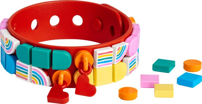 Zdjęcie galerii dla zestawu LEGO Dots 41953 Tęczowa bransoletka z zawieszkami 41953