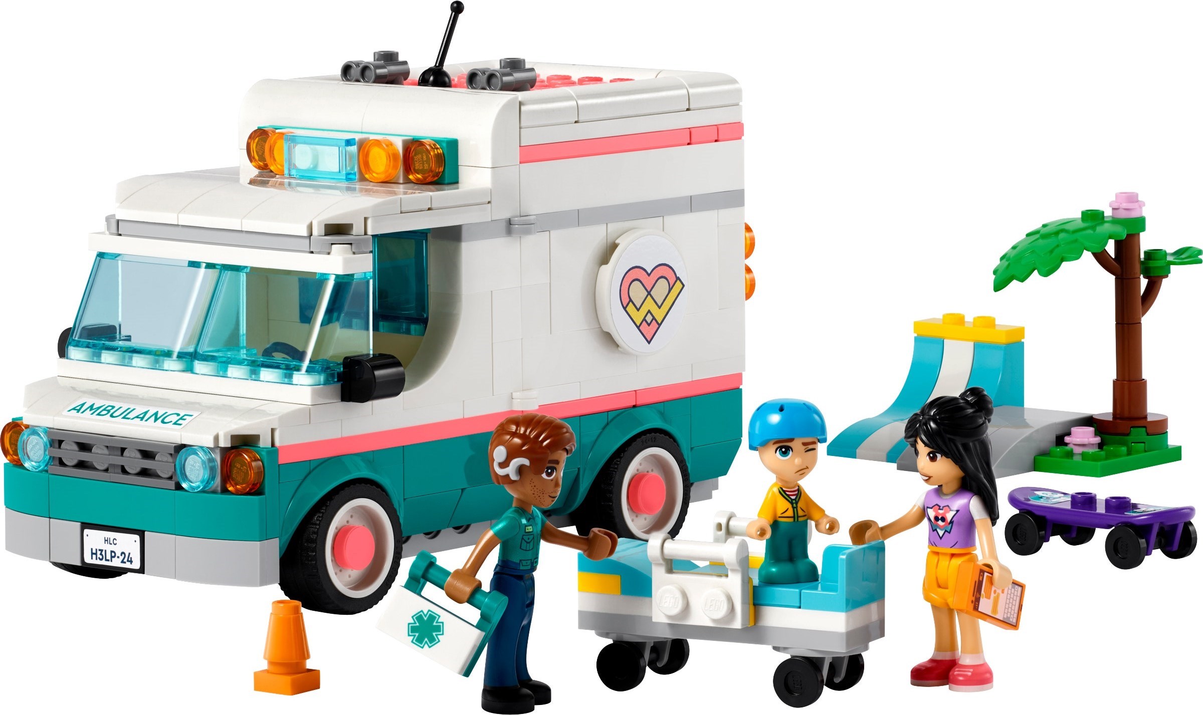 Zdjęcie galerii dla zestawu LEGO Friends 42613 Karetka szpitala w Heartlake Szpital Doktor Lekarz