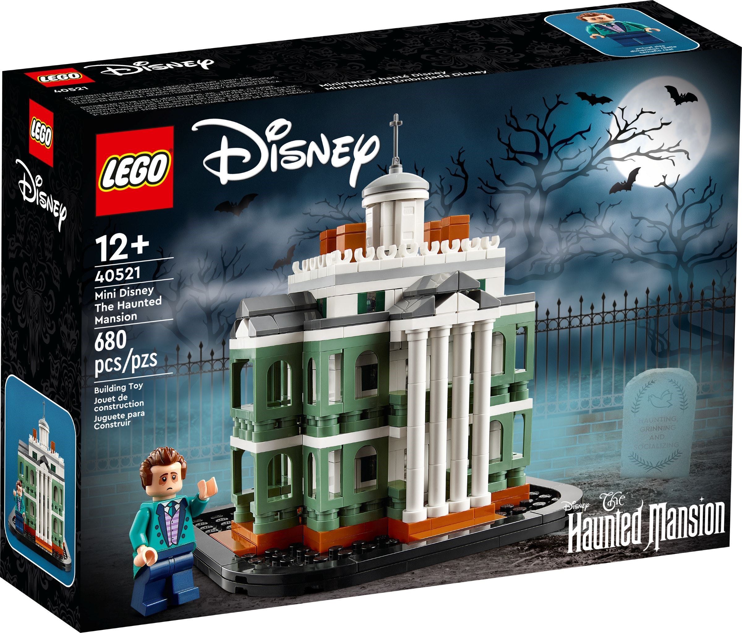 Zdjęcie galerii dla zestawu LEGO Disney 40521 Nawiedzona rezydencja Nawiedzony Dwór Kamerdyner