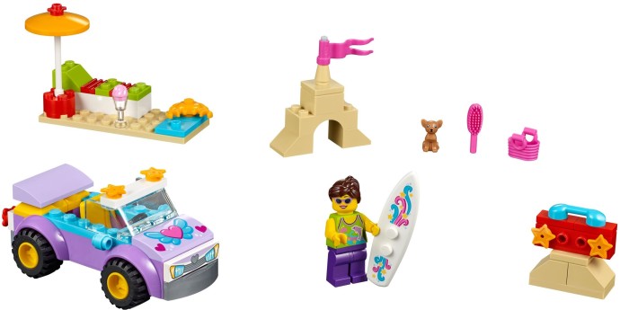 Zdjęcie galerii dla zestawu LEGO Juniors Friends Wycieczka na plażę 10677 prezent dla dziewczynki