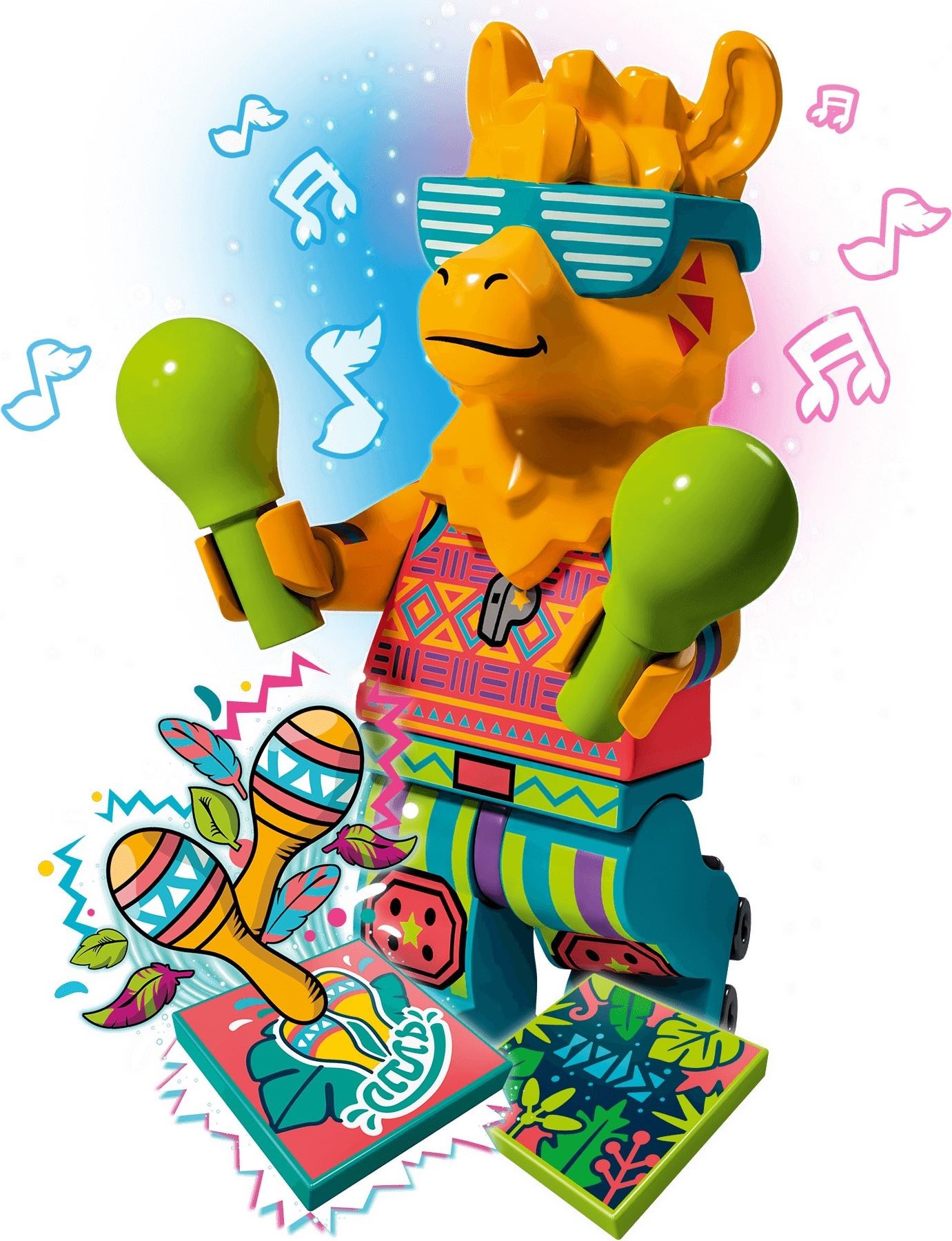 Zdjęcie galerii dla zestawu klocki LEGO VIDIYO 43105 Party Llama BeatBox Lama