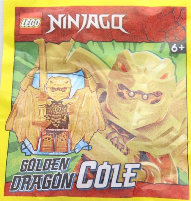 Zdjęcie galerii dla zestawu LEGO Ninjago Minifigure Polybag - Golden Dragon Cole #892304