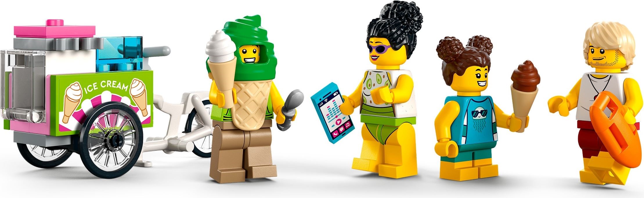 Zdjęcie galerii dla zestawu LEGO City 60328 Stanowisko ratownicze na plaży wakacje plaża morze ratownik