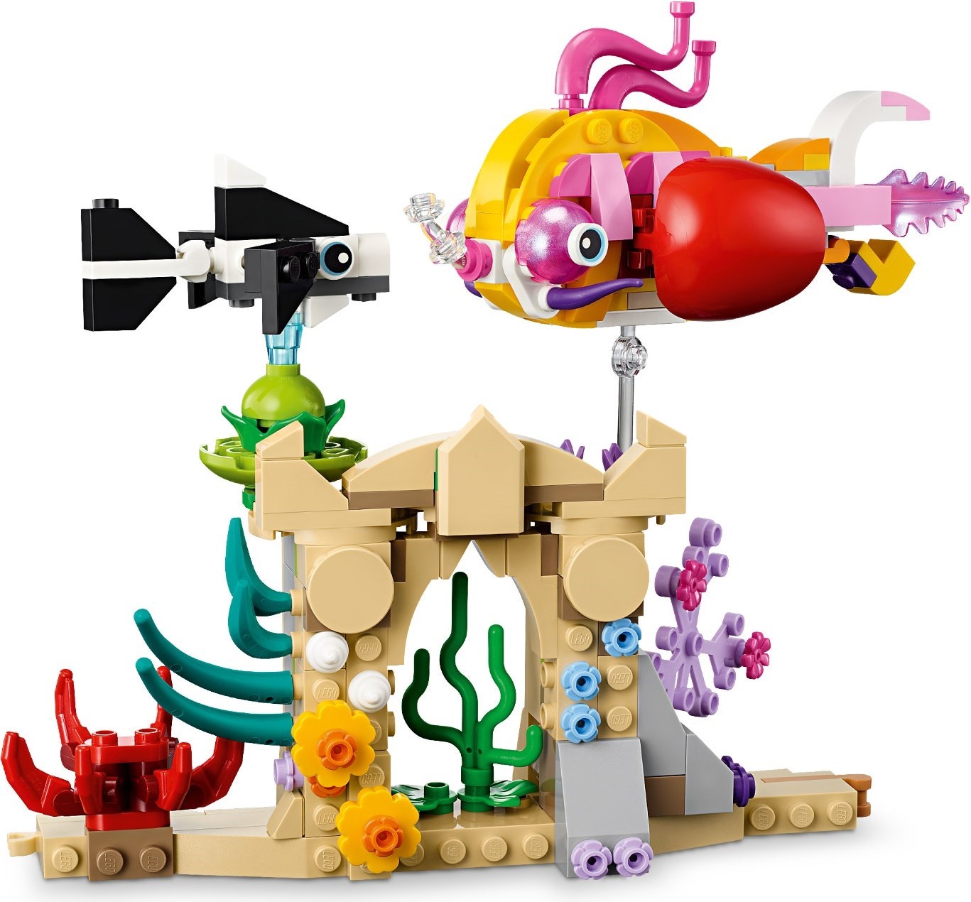Zdjęcie galerii dla zestawu LEGO Creator 3w1 31158 Zwierzęta morskie żółw meduza ryby konik morski