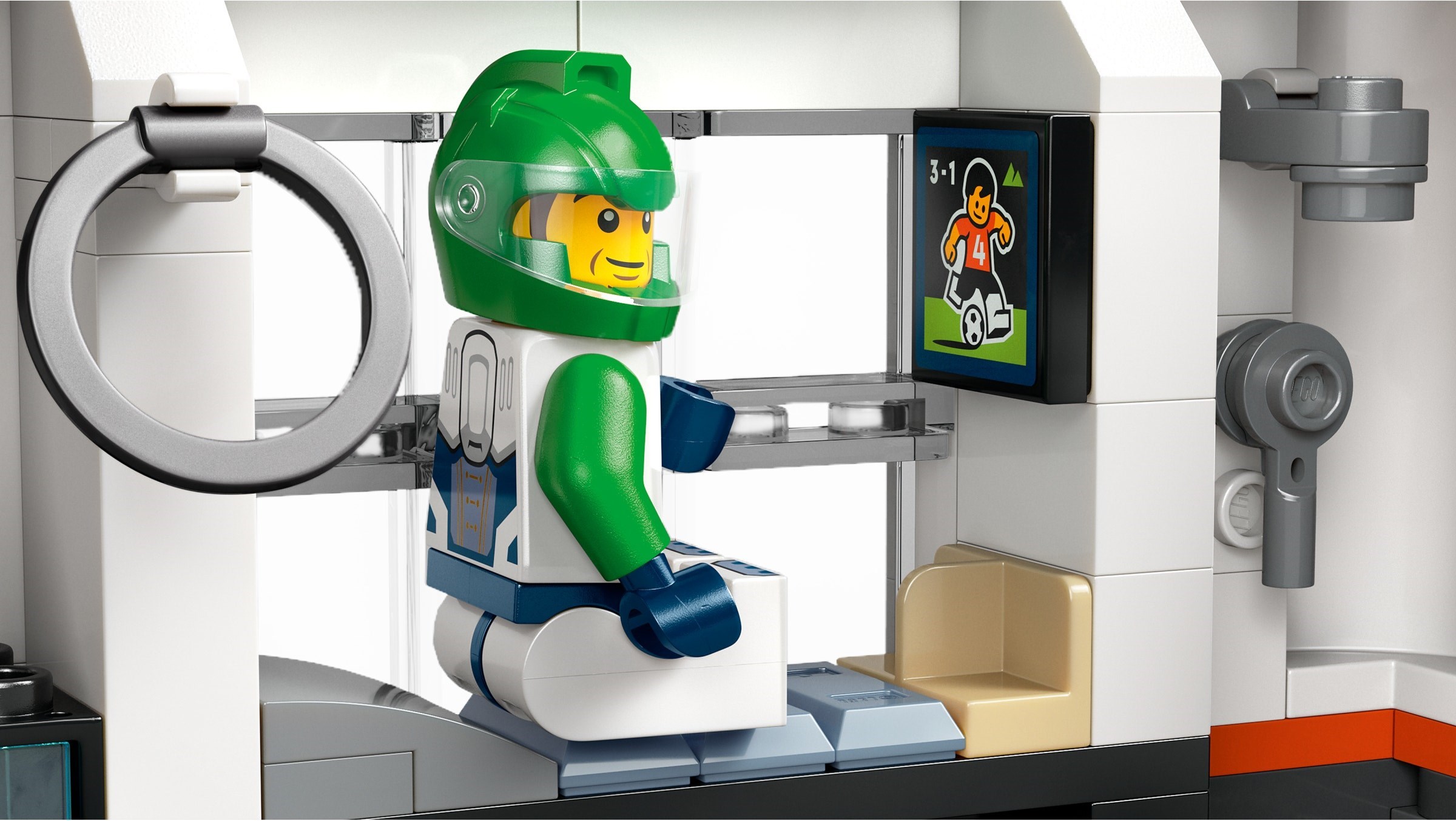 Zdjęcie galerii dla zestawu LEGO City 60439 Kosmiczne laboratorium naukowe Stacja kosmiczna Spaceman
