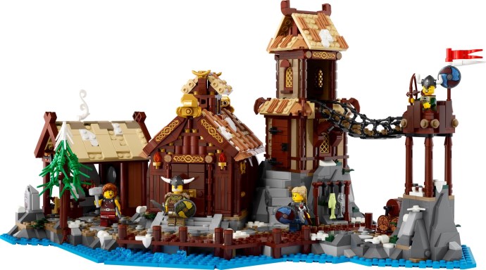 Zdjęcie galerii dla zestawu klocki LEGO Ideas 21343 Wioska Wikingów wikingowie viking