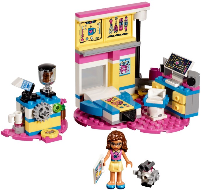 Zdjęcie galerii dla zestawu LEGO Friends 41329 Klocki LEGO Friends Sypialnia Olivii 41329