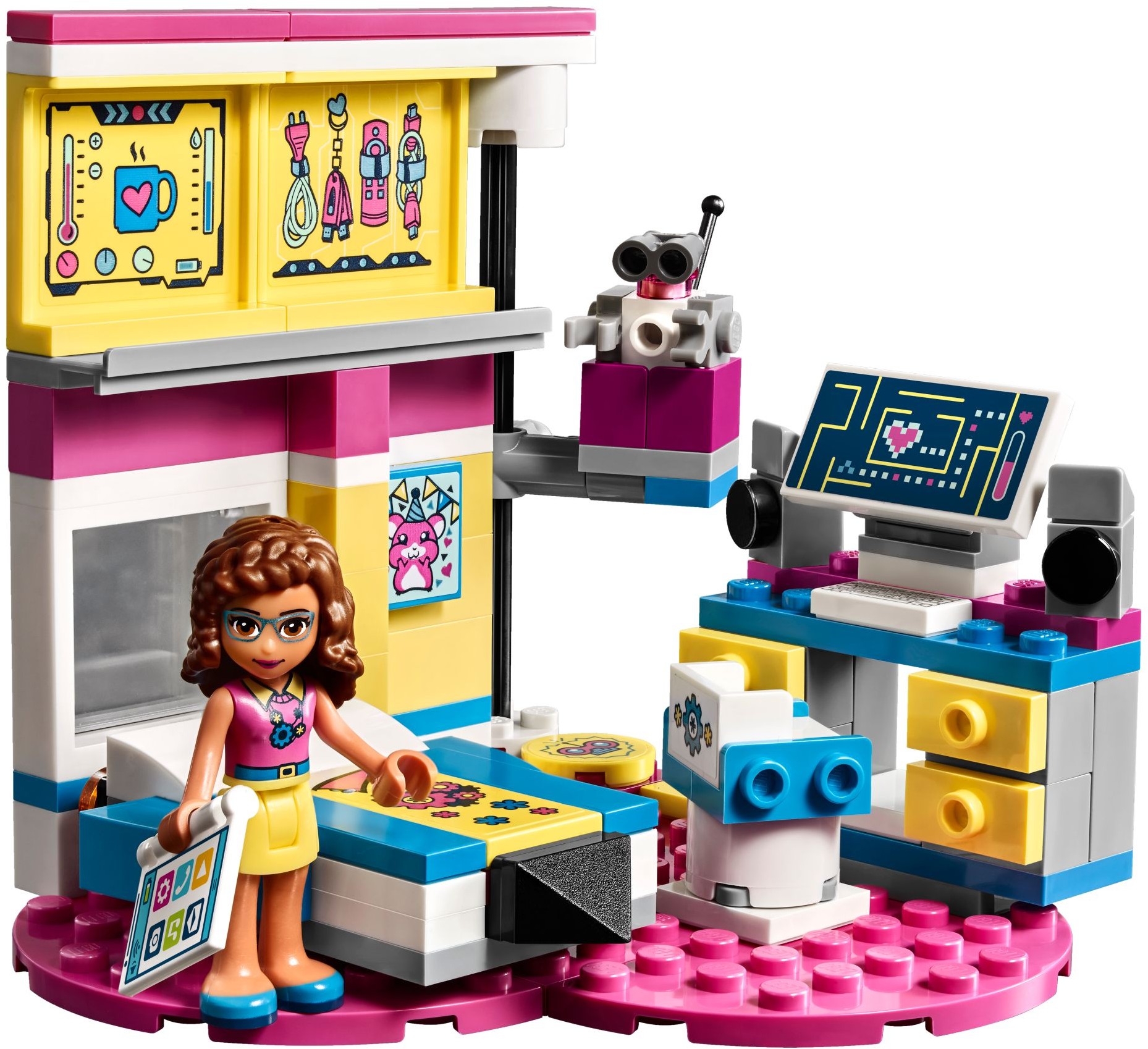 Zdjęcie galerii dla zestawu LEGO Friends 41329 Klocki LEGO Friends Sypialnia Olivii 41329