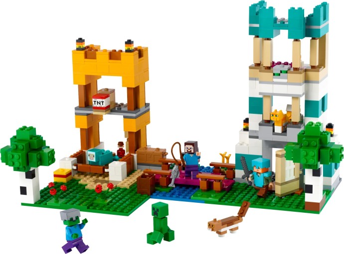 Zdjęcie galerii dla zestawu Klocki LEGO Minecraft Kreatywny warsztat 4.0 605 elementów 8 lat + Majkraft