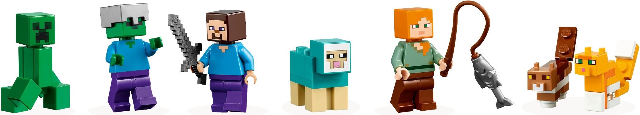 Zdjęcie galerii dla zestawu Klocki LEGO Minecraft Kreatywny warsztat 4.0 605 elementów 8 lat + Majkraft