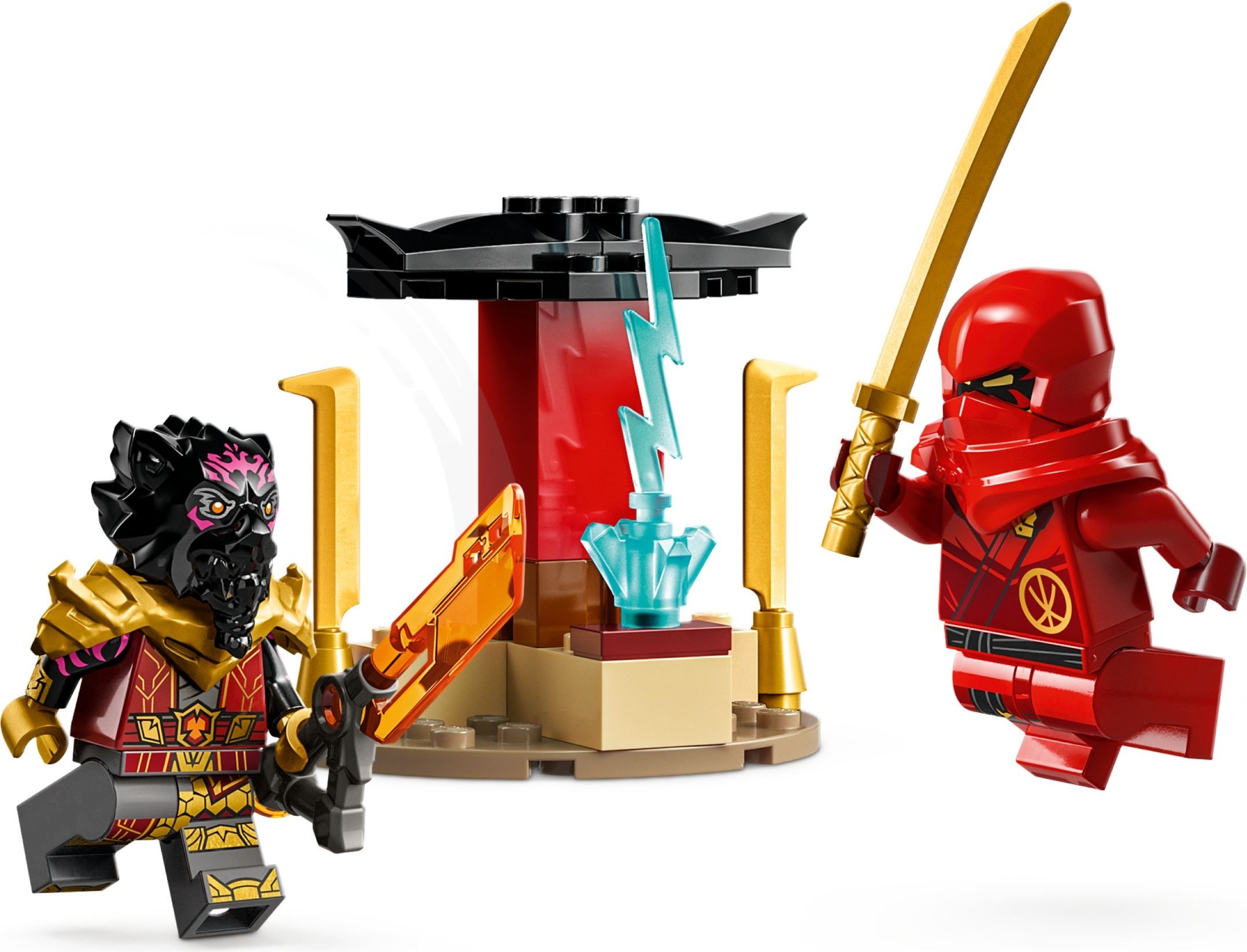 Zdjęcie galerii dla zestawu LEGO Ninjago Kai i Ras w pojedynku samochód motocykl 71789 auto ninja go