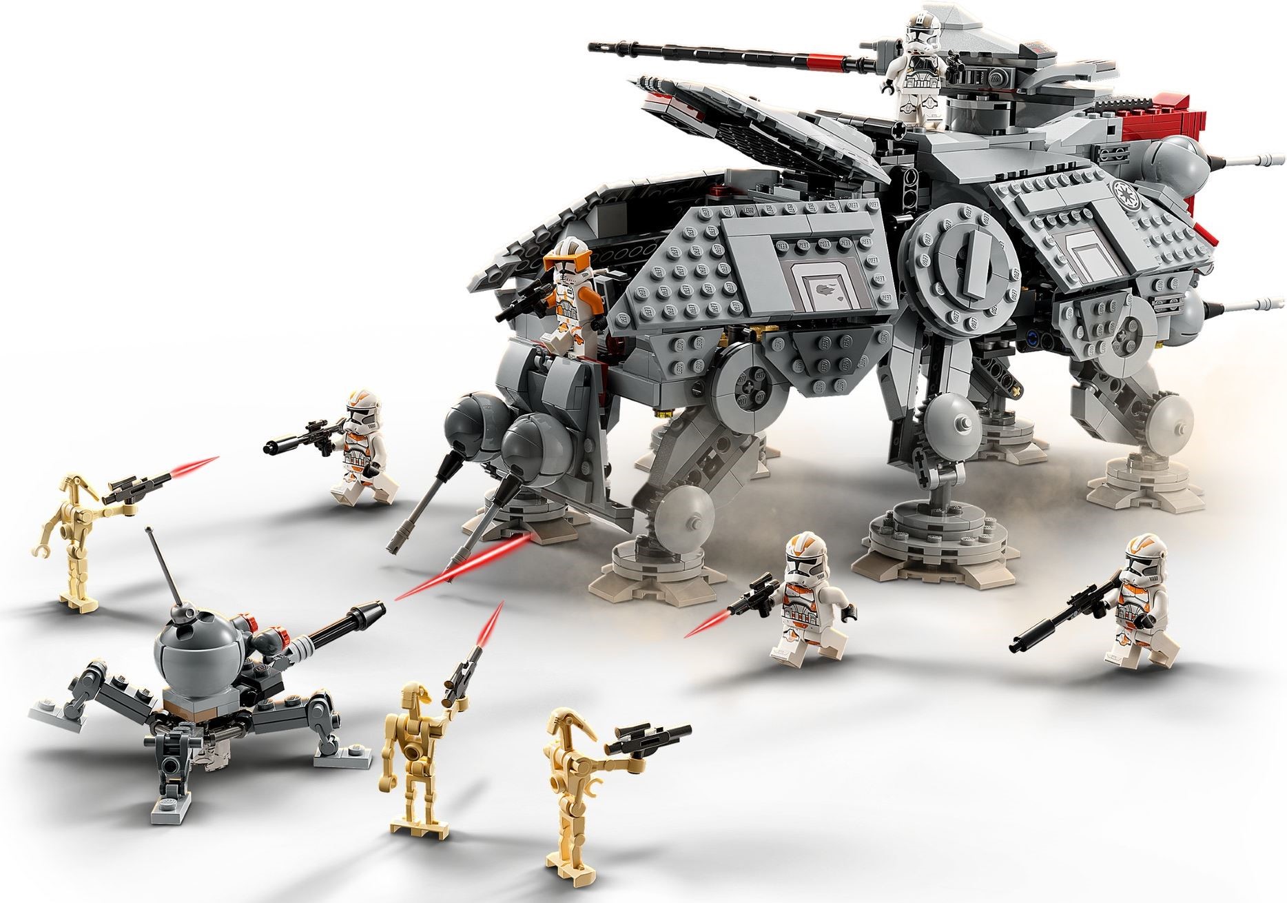 Zdjęcie galerii dla zestawu LEGO Star Wars 75337 Maszyna krocząca AT-TE Cody Gwiezdne Wojny klonów