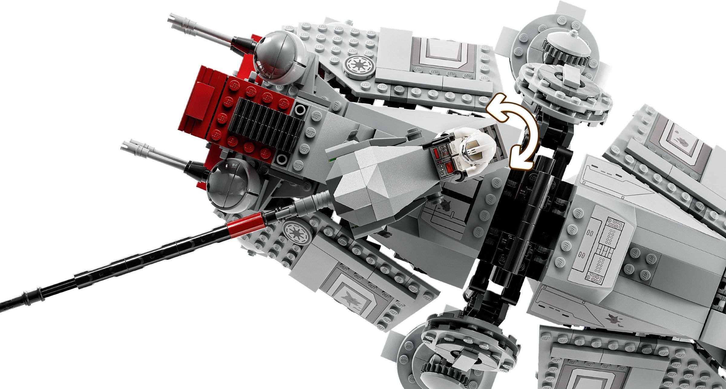 Zdjęcie galerii dla zestawu LEGO Star Wars 75337 Maszyna krocząca AT-TE Cody Gwiezdne Wojny klonów