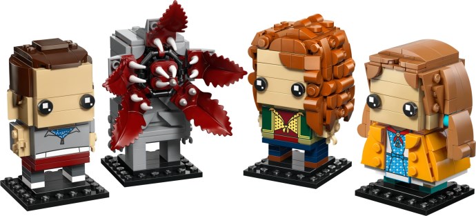 Zdjęcie galerii dla zestawu LEGO BrickHeadz 40879 STRANGER THINGS Jedenastka Max Demogorgon Holly