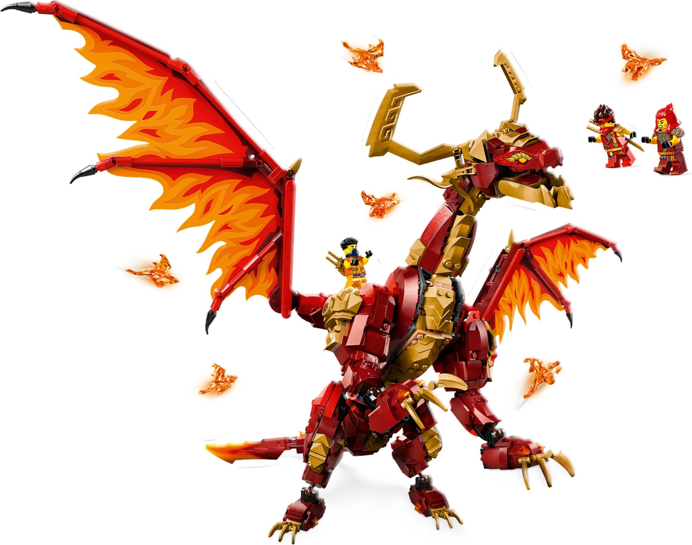 Zdjęcie galerii dla zestawu LEGO Ninjago 71822 Smoczyca źródła ruchu smok ninja go klocki kai