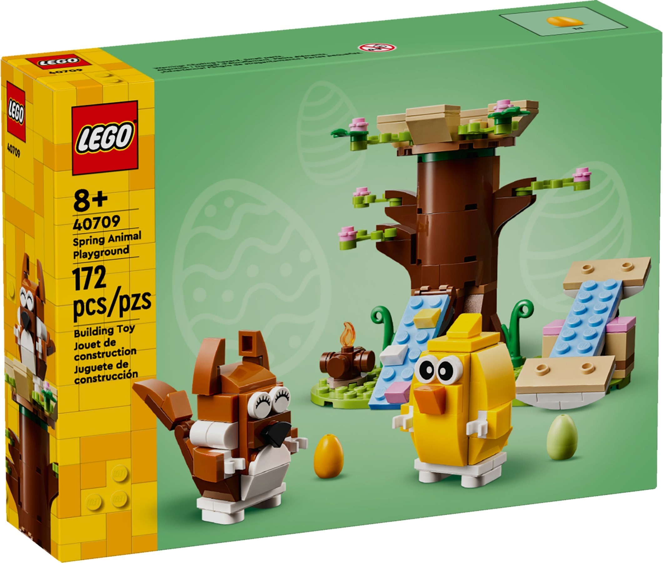 Zdjęcie galerii dla zestawu klocki LEGO Icons 40709 Wiosenny plac zabaw dla zwierzątek