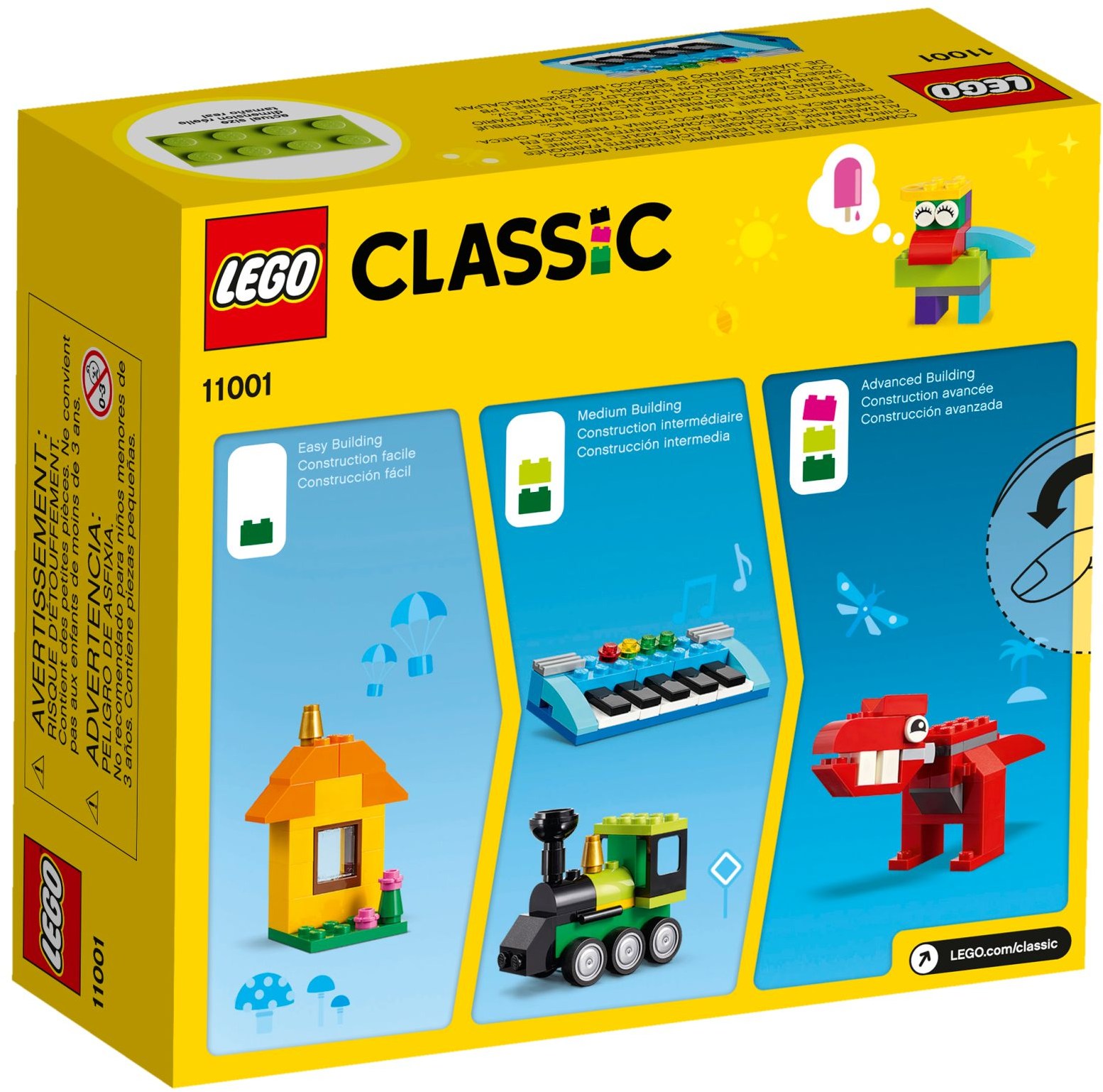 Zdjęcie galerii dla zestawu klocki LEGO Classic 11001 Classic budowa zestaw klocków