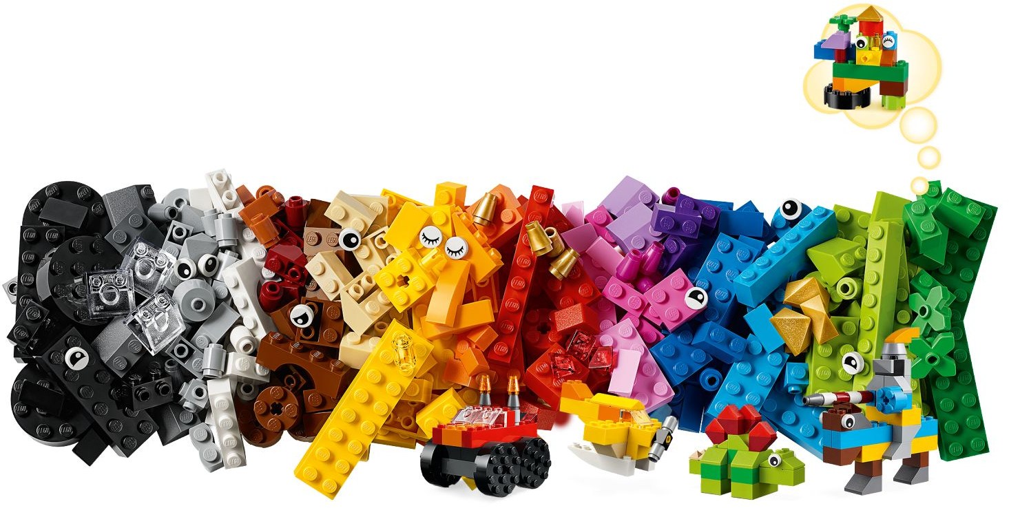 Zdjęcie galerii dla zestawu zestaw klocków LEGO Classic 11002 Podstawowe klocki budowanie