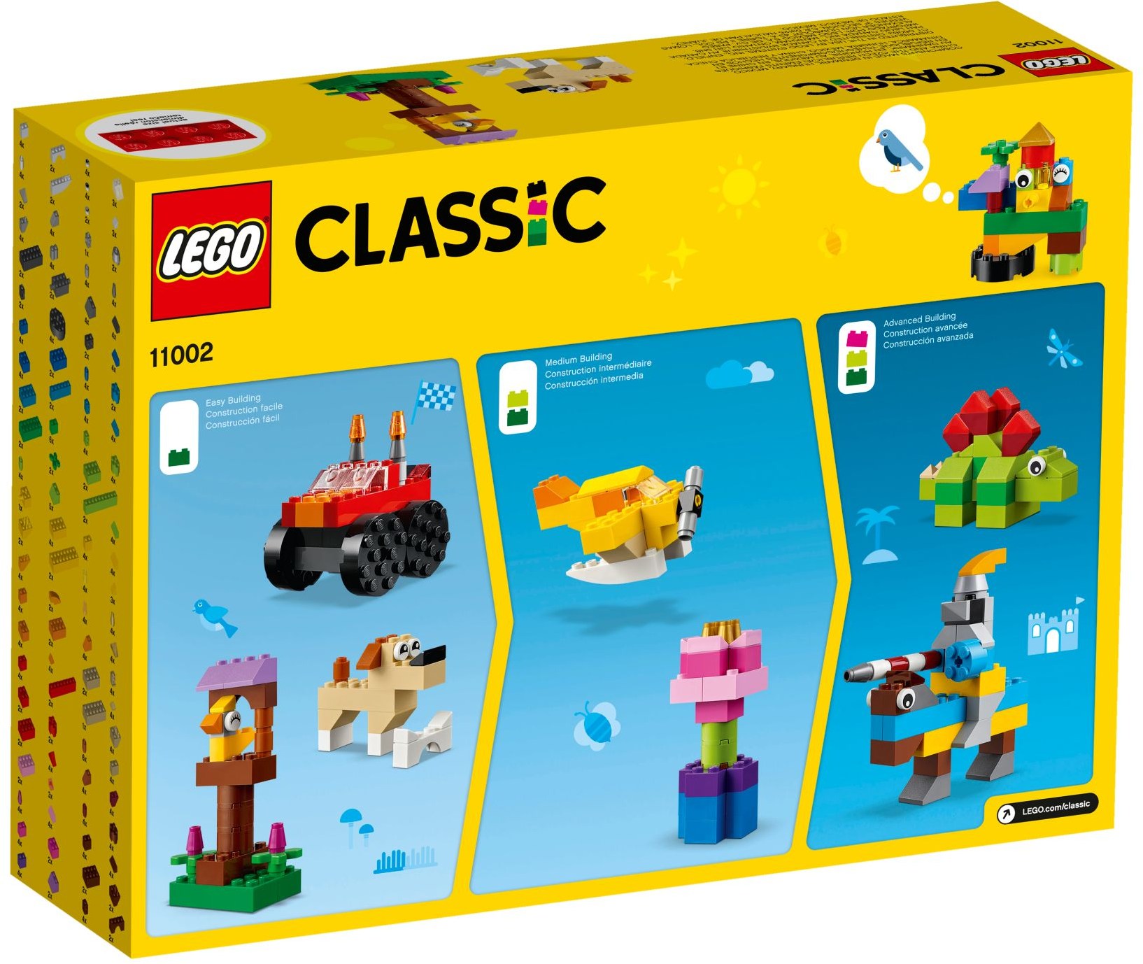 Zdjęcie galerii dla zestawu zestaw klocków LEGO Classic 11002 Podstawowe klocki budowanie