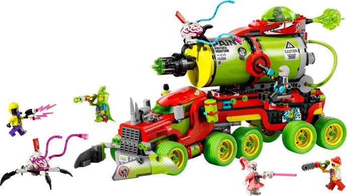 Zdjęcie galerii dla zestawu klocki LEGO DREAMZzz Sprayowa ciężarówka Mateo 71499 mtron