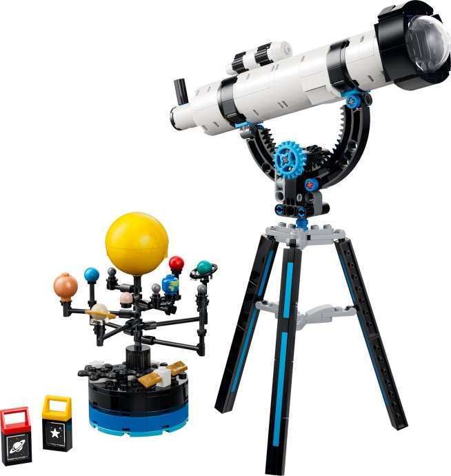 Zdjęcie galerii dla zestawu LEGO Creator 3w1 31378 Teleskop do odkrywania kosmosu luneta mikroskop