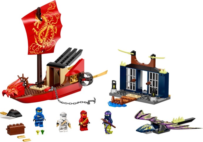 Zdjęcie galerii dla zestawu LEGO Ninjago Ostatni lot Perły Przeznaczenia 71749 statek ninja go perła