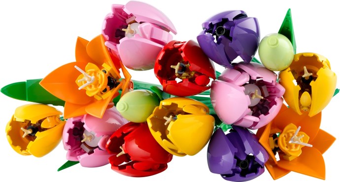 Zdjęcie galerii dla zestawu klocki LEGO BOTANICALS 11501 BUKIET TULIPANÓW Dzień kobiet Walentynki